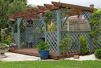 pergola garden