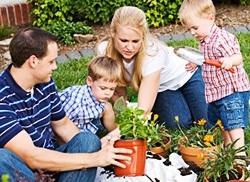 gardening with kids