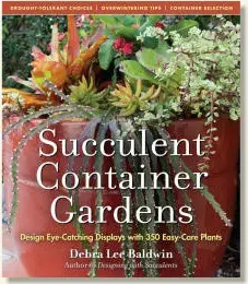 succulent container gardens book cover
